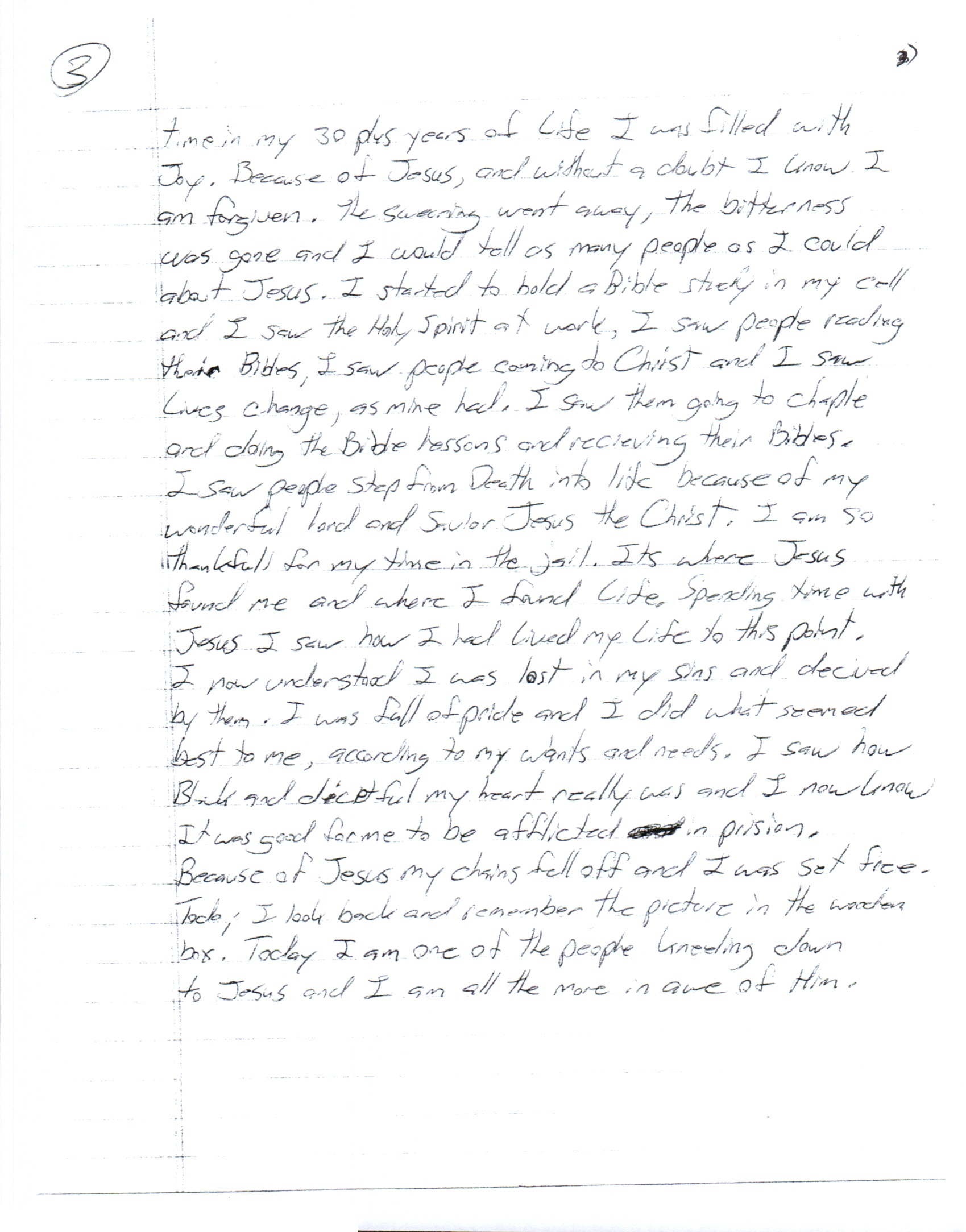 Testimony