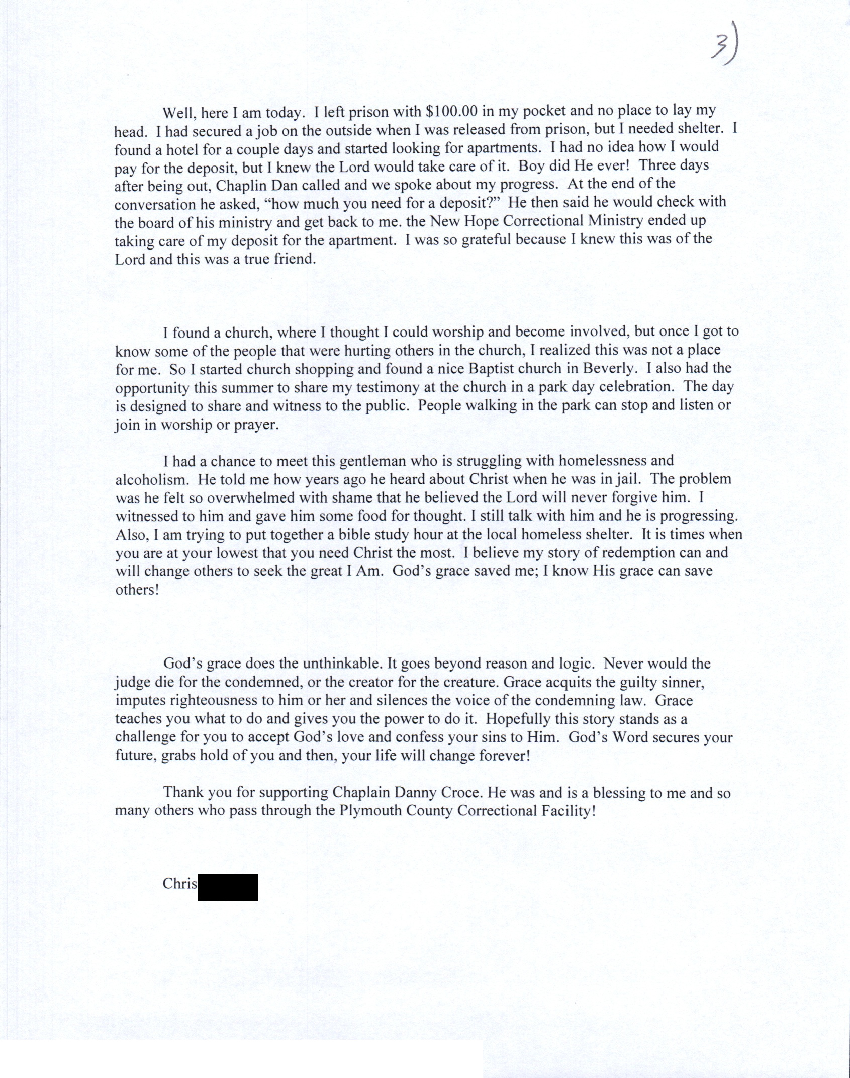 Testimony