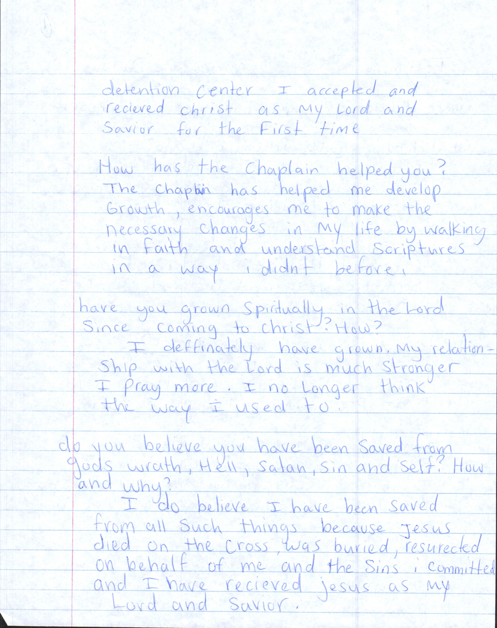 Testimony