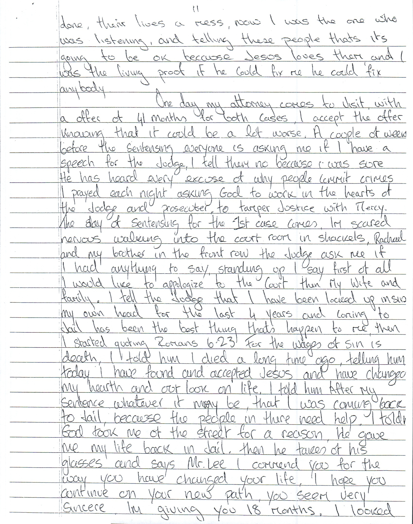 Testimony