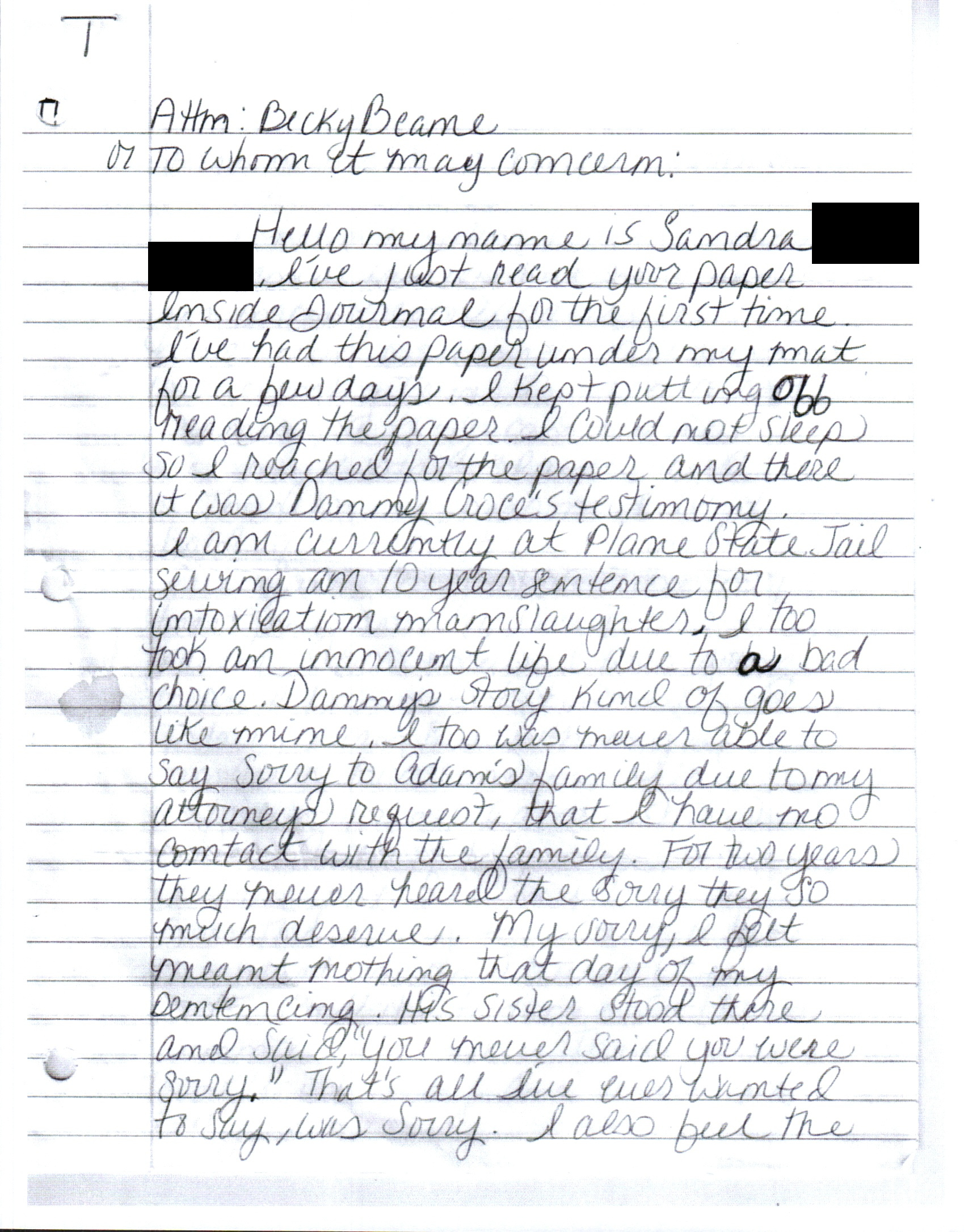 Testimony