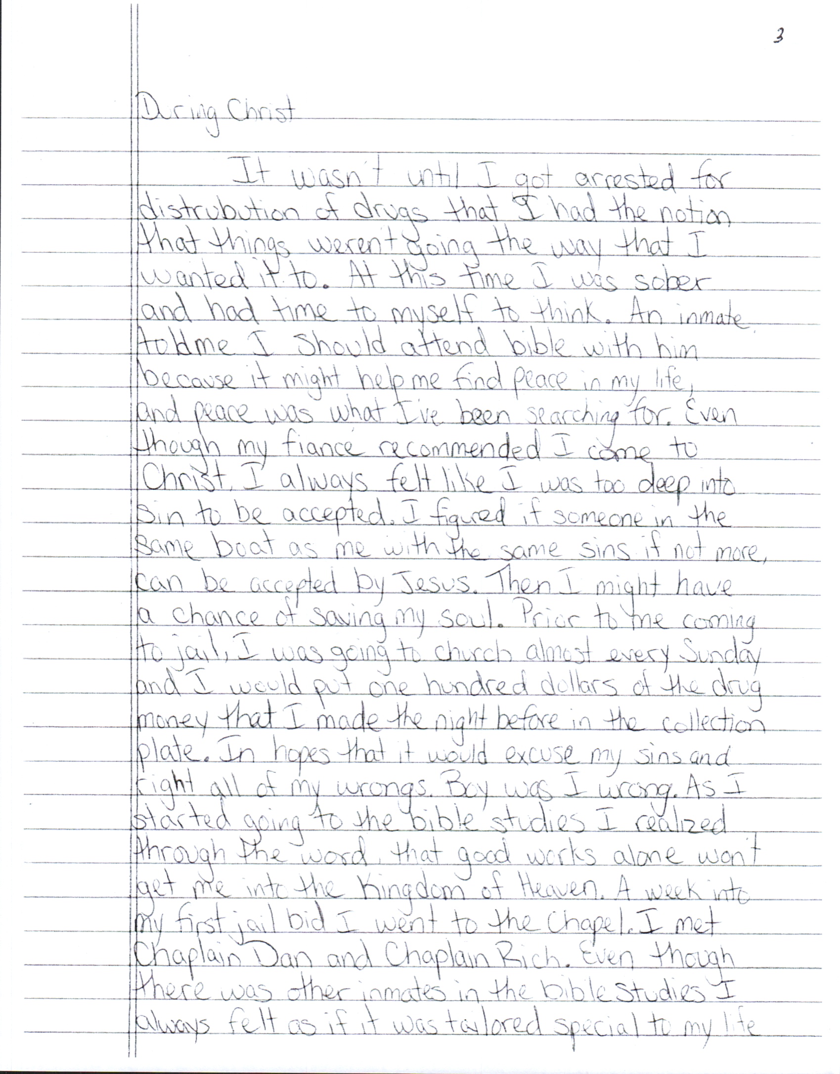 Testimony