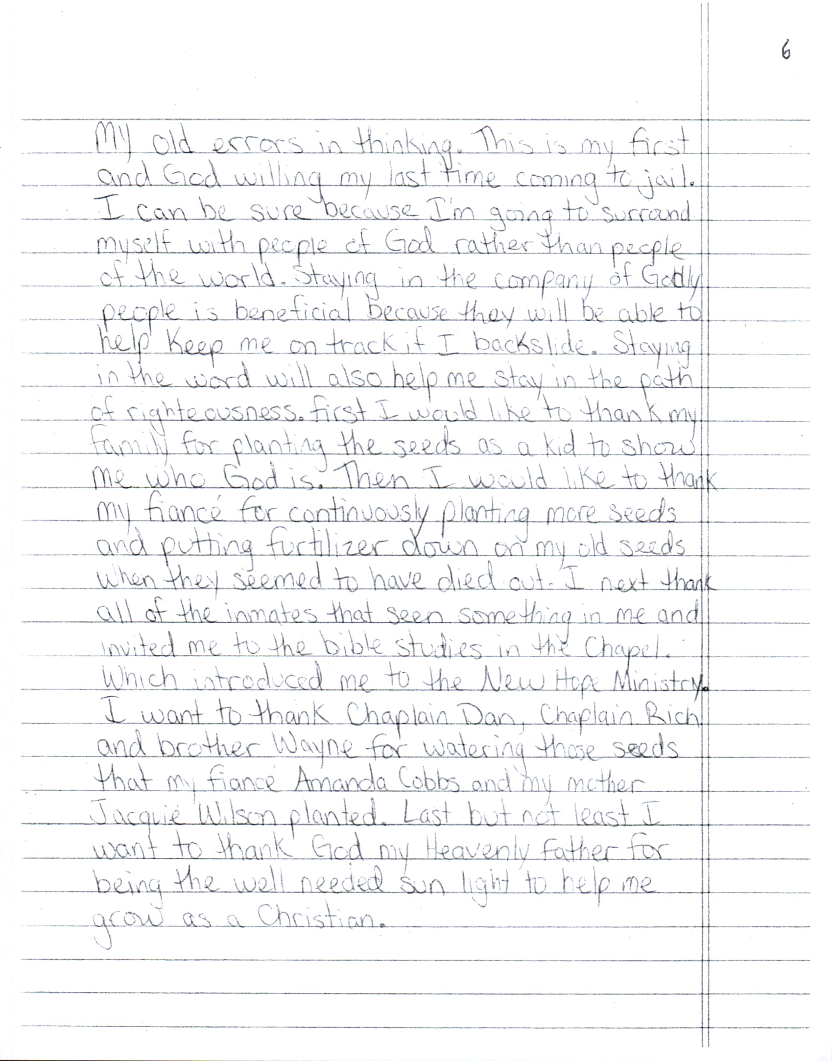 Testimony