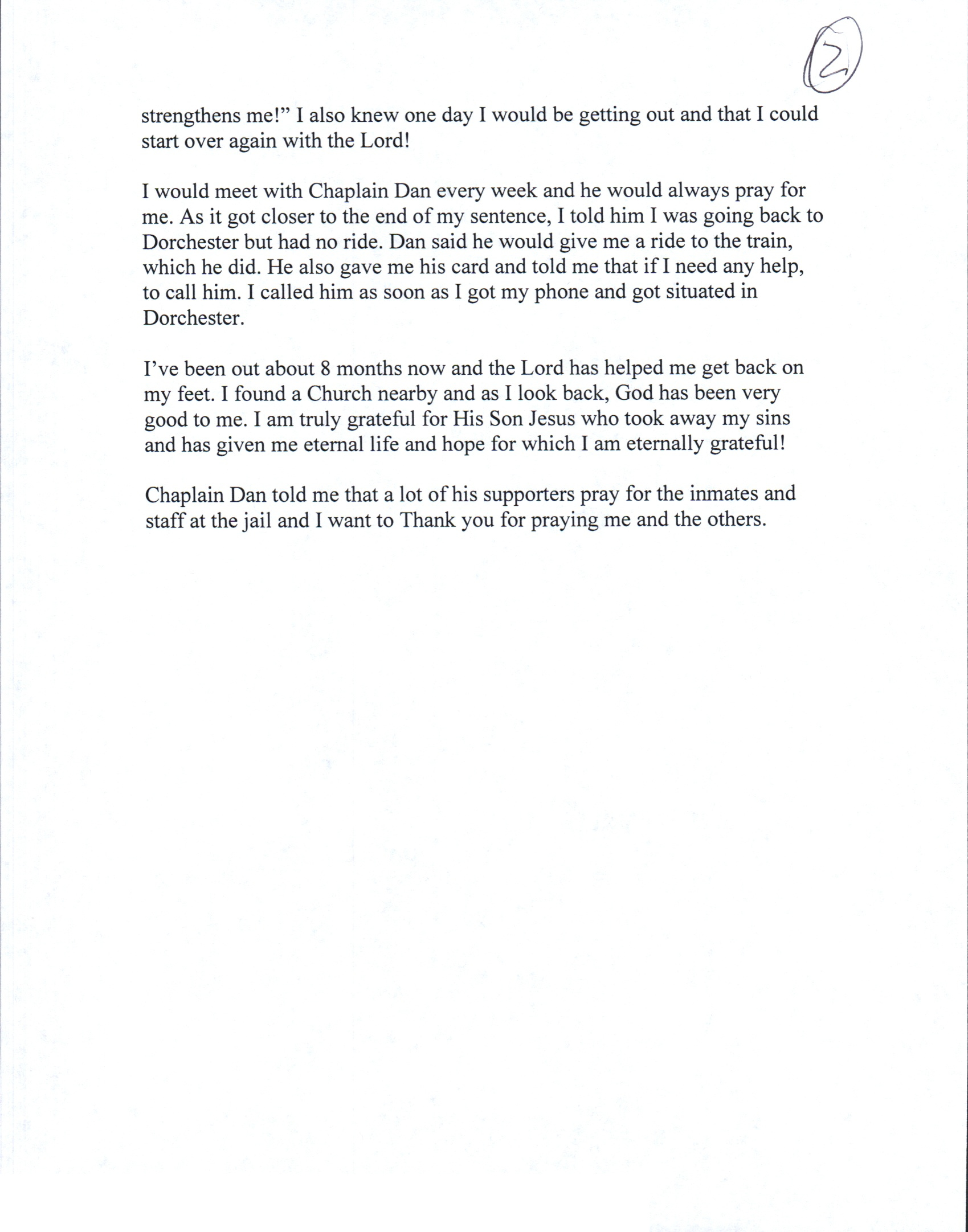 Testimony